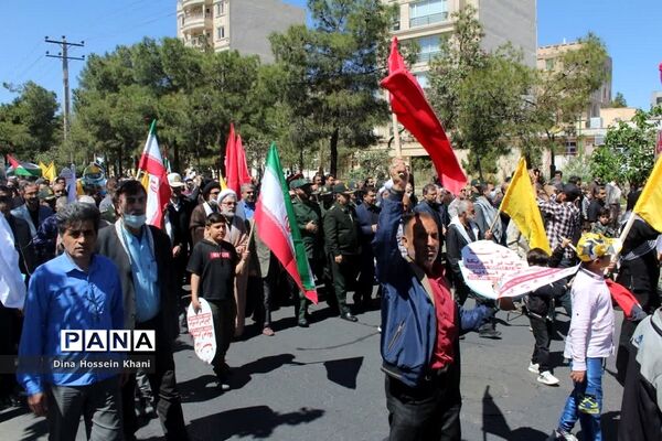 راهپیمایی روز جهانی قدس در سمنان