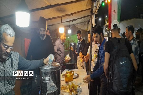 سفره اطعام کریمانه در شهرستان نور