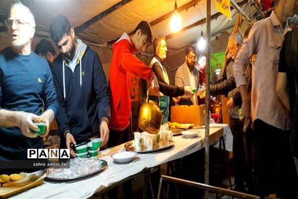 سفره اطعام کریمانه در شهرستان نور