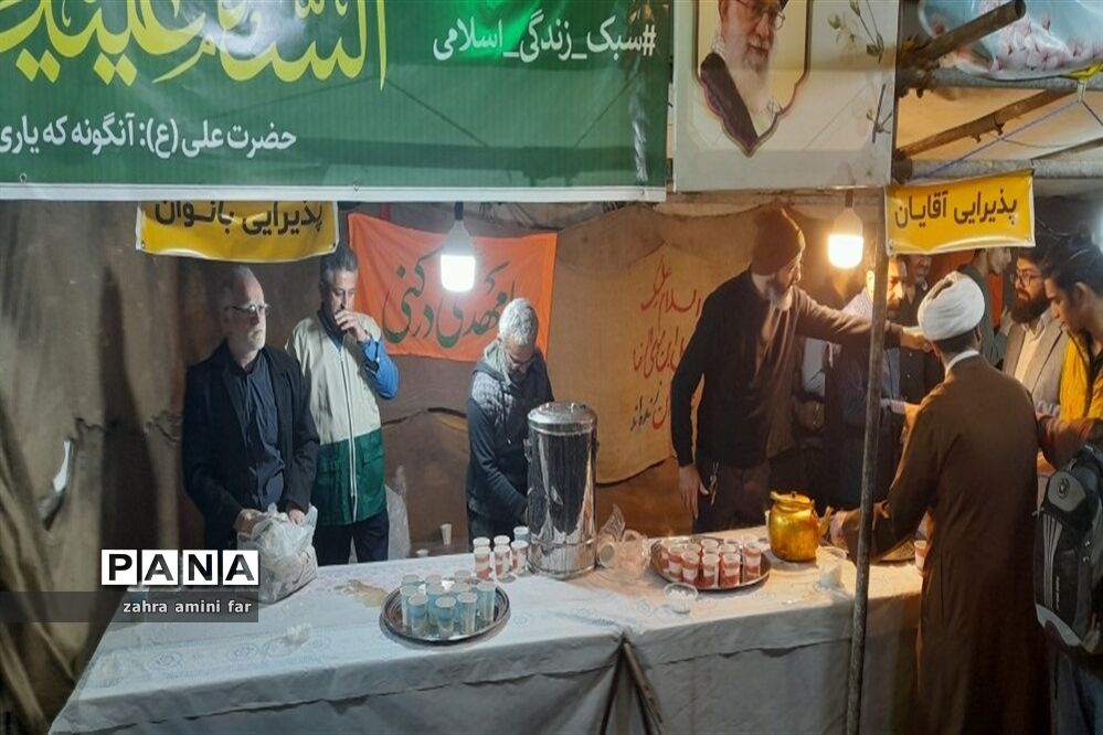 سفره اطعام کریمانه در شهرستان نور