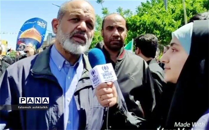 هیچ چیز نمی‌تواند خللی در آرمان‌ها و ارزش‌های انقلابی مردم ایران ایجاد کند/فیلم