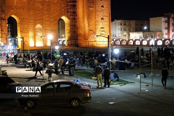 ضیافت افطاری فلسطینی