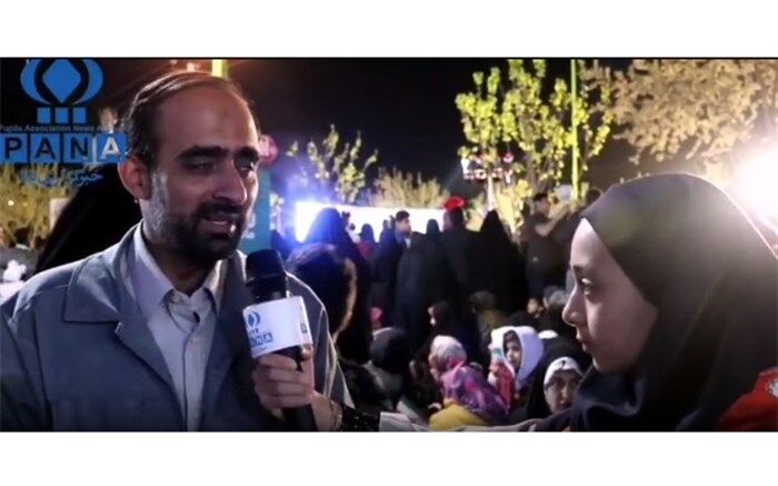 برگزاری جشن برای روزه اولی‌ها در یادمان شهدای نجف‌آباد/فیلم