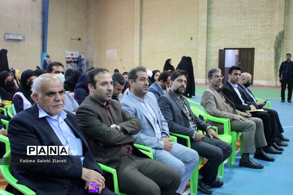 افتتاحیه برنامه فرهنگی ورزشی دختران آفتاب ایران در بوشهر