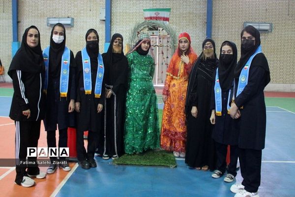 افتتاحیه برنامه فرهنگی ورزشی دختران آفتاب ایران در بوشهر