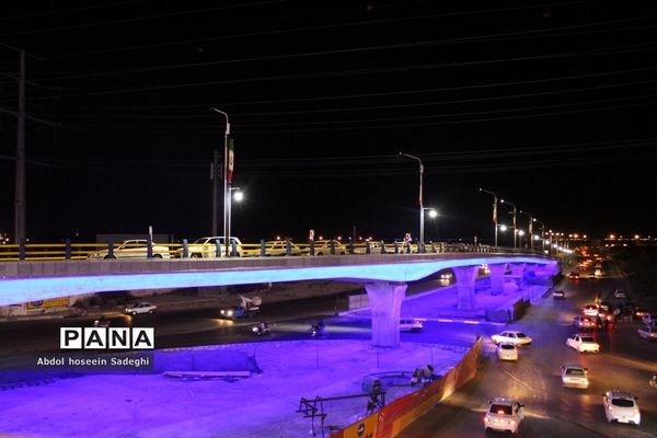 آغاز بهره‌برداری از محدوده غیر همسطح تقاطع شهید سردار سلیمانی در بوشهر