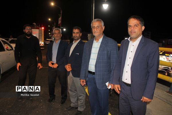 آغاز بهره‌برداری از محدوده غیر همسطح تقاطع شهید سردار سلیمانی در بوشهر