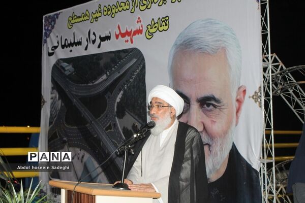 آغاز بهره‌برداری از محدوده غیر همسطح تقاطع شهید سردار سلیمانی در بوشهر