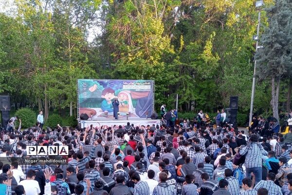مراسم باشکوه روزه‌اولی‌ها در منطقه ١٨ شهر تهران