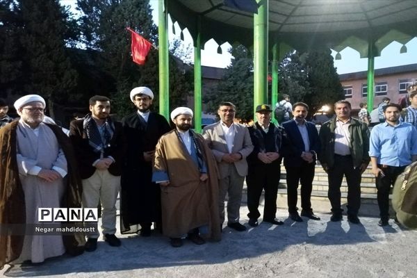 مراسم باشکوه روزه‌اولی‌ها در منطقه ١٨ شهر تهران