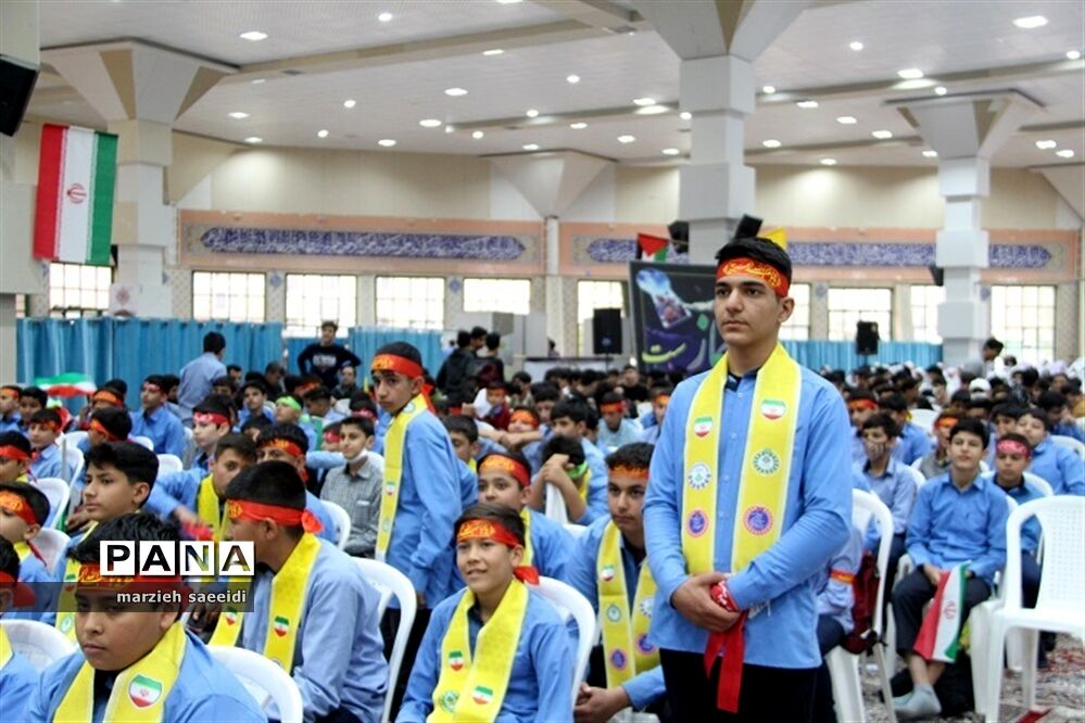 بر پایی جشن بزرگ 1500 روزه اولی دختر و پسر در  بجنورد