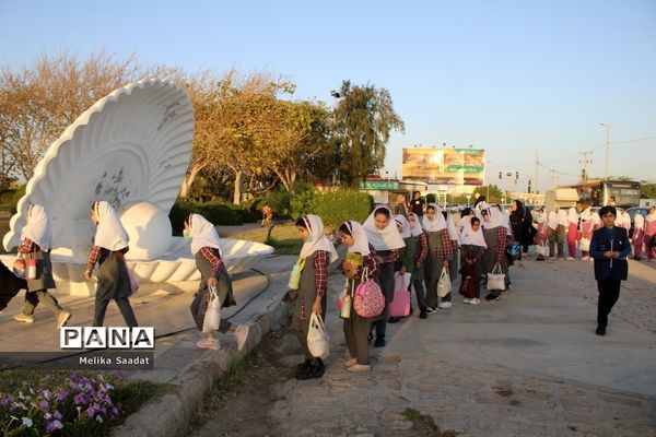 برگزاری جشن دانش‌آموزان روزه اولی در بوشهر