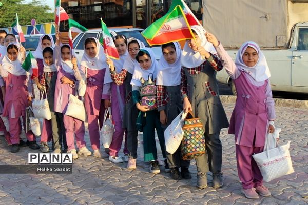 برگزاری جشن دانش‌آموزان روزه اولی در بوشهر
