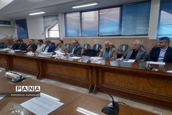 جلسه شورای اداری آموزش و پرورش با فرماندار قائمشهر