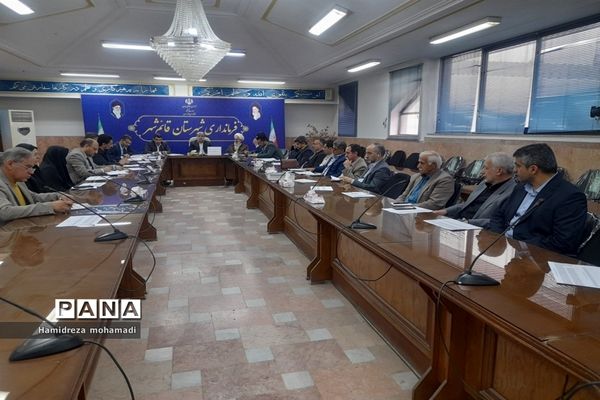 جلسه شورای اداری آموزش و پرورش با فرماندار قائمشهر