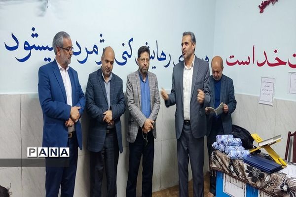 آیین افتتاحیه نمازخانه توسط خیرین در مدرسه ابتدایی حضرت علی اکبر(ع) آموزش و پرورش ناحیه 2 شهرری