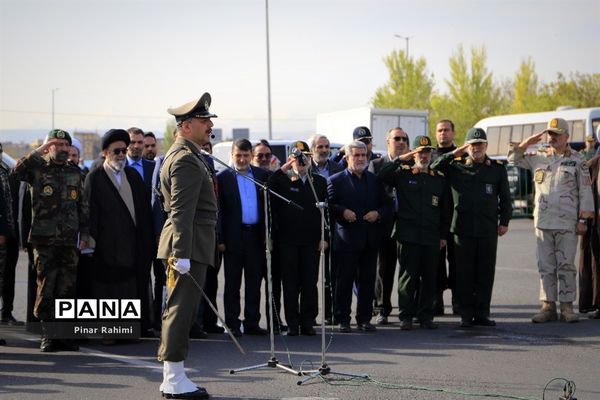 مراسم رژه روز ارتش در تبریز