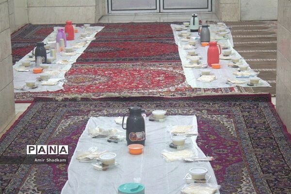 سمپادی‌های سمنان مهمان سفره الهی
