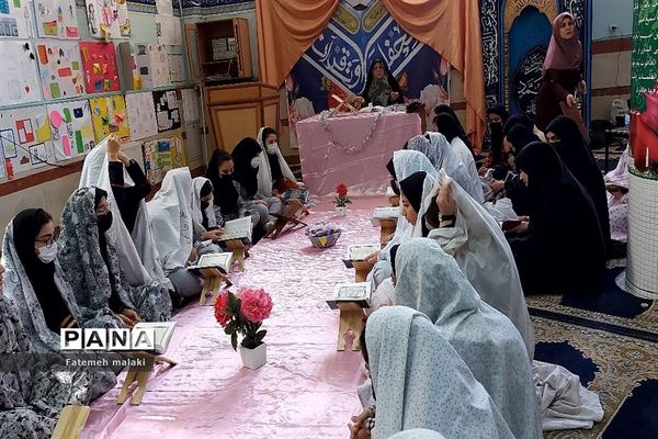 برگزاری محفل انس با قرآن در مدارس علی حاتمی و ولایت ملارد