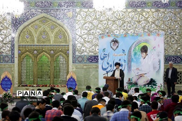 جشن پسران روزه‌اولی در حرم حضرت معصومه(س)