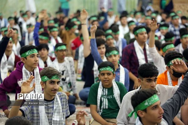 جشن پسران روزه‌اولی در حرم حضرت معصومه(س)