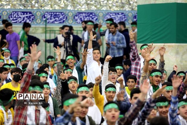 جشن پسران روزه‌اولی در حرم حضرت معصومه(س)