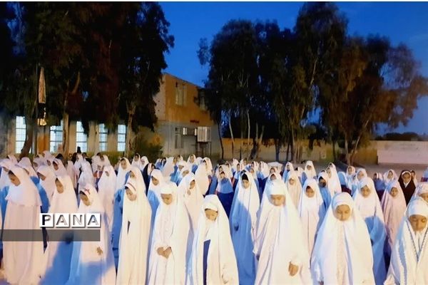 ضیافت افطاری آموزشگاه فاطمیه شهرستان خاتم