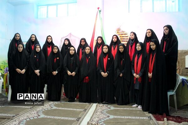 برگزاری یادواره شهدای (نسل آلاله‌ها) در دبیرستان شاهد مطهره