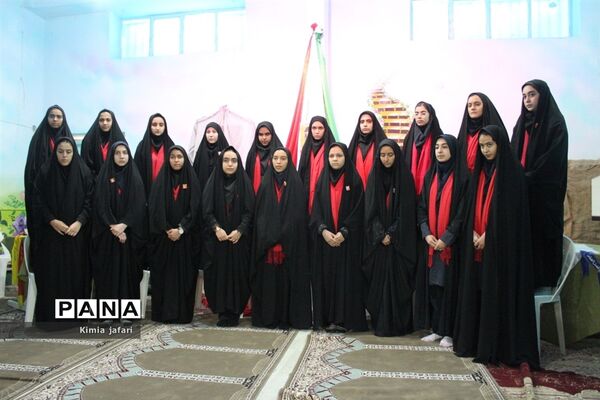 برگزاری یادواره شهدای (نسل آلاله‌ها) در دبیرستان شاهد مطهره
