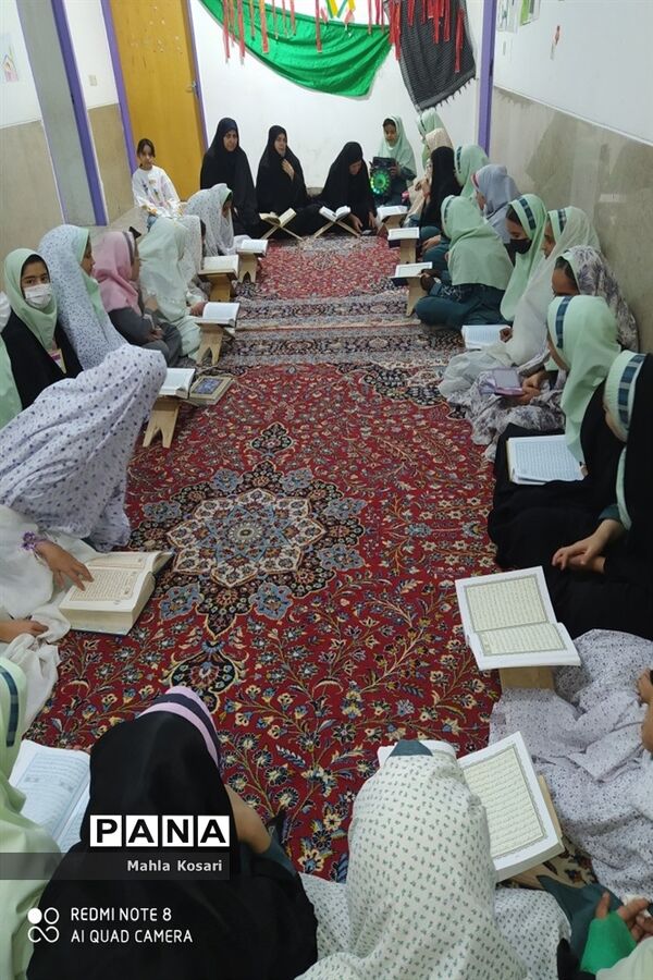 مراسم وداع با رمضان در مدارس شهرستان اقلید