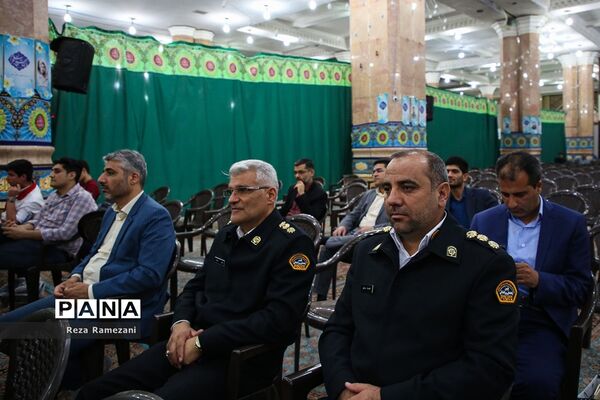 آیین تجلیل از خادمان کشوری جشن‌های نیمه شعبان در مسجد جمکران