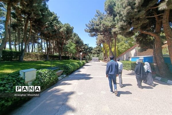 بازدید مسئولان اداره و مجلس شورای دانش‌آموزی ناحیه یک از اردوگاه های سطح شهر