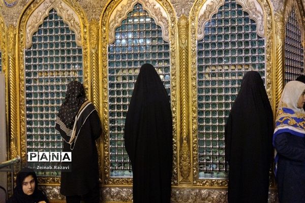 آیین مهمانی ملکوت در حرم حضرت معصومه(س)