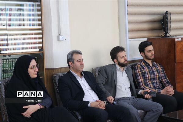 جلسه معارفه رئیس سازمان دانش‌آموزی خواف