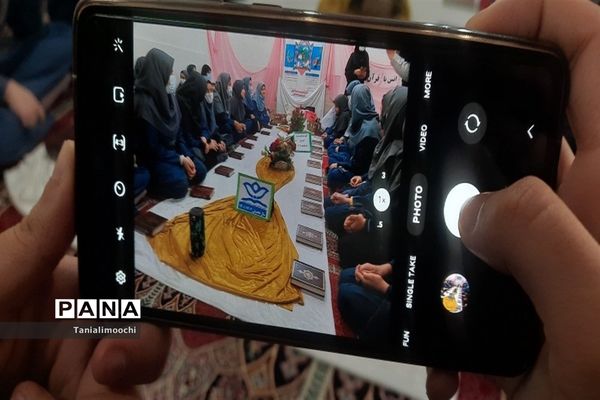 محفل انس با قرآن در مدرسه تمام تشکیلاتی پاینده ناحیه یک اهواز