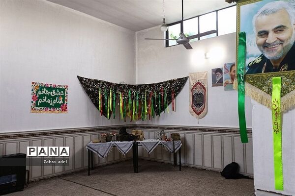 ضیافت افطاری در حسینیه شهدای مدافع حرم قرچک
