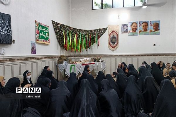 ضیافت افطاری در حسینیه شهدای مدافع حرم قرچک