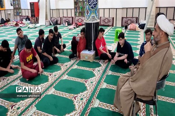 مراسم اعتکاف ماه مبارک رمضان در بهنمیر