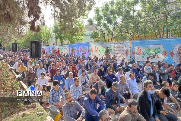 نماز عید فطر در شهرستان رباط‌کریم
