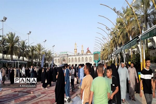 نماز عید فطر در کربلای معلی