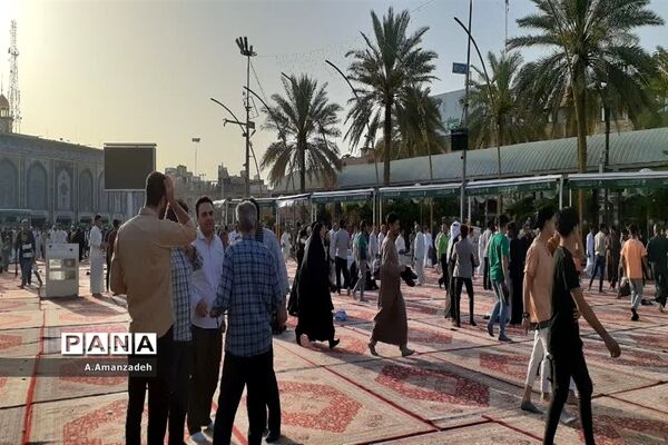نماز عید فطر در کربلای معلی