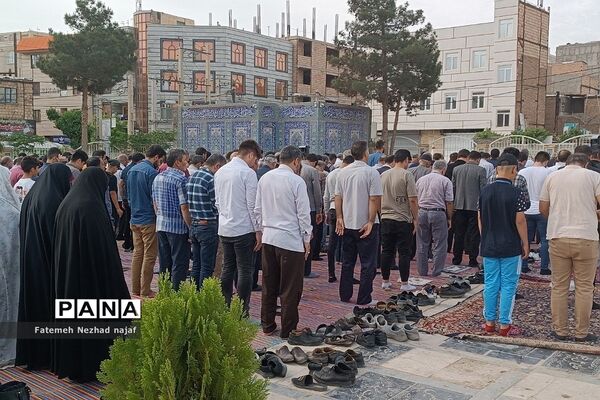 برگزاری نماز عید فطر در شهرستان قرچک