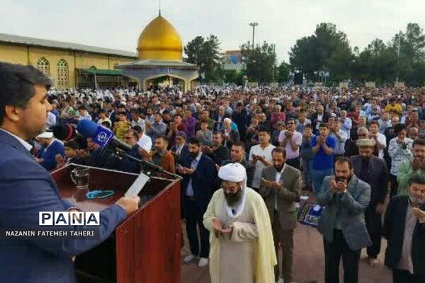 برگزاری نماز عید سعید فطر در فشافویه