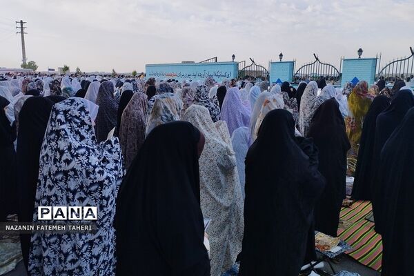برگزاری نماز عید سعید فطر در فشافویه