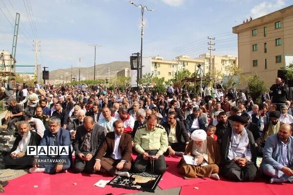 نماز عید فطر در شهرستان پردیس