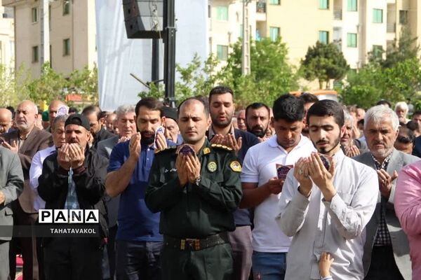 نماز عید فطر در شهرستان پردیس
