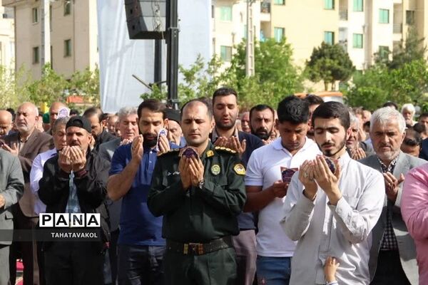 نماز عید فطر در شهرستان پردیس