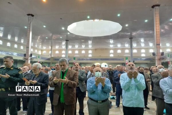 نماز باشکوه عیدسعیدفطر درشهرستان اسلامشهر