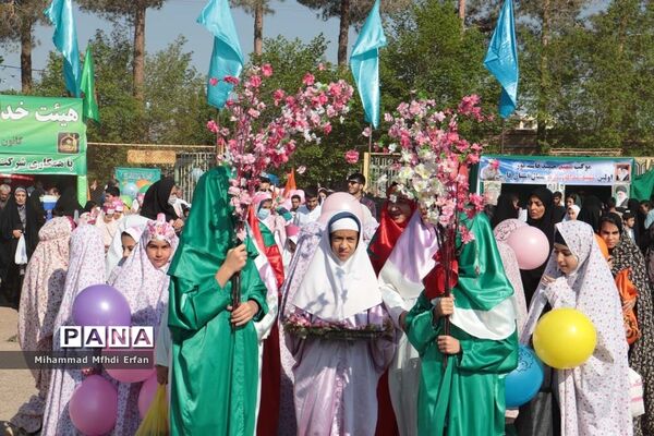 آیین باشکوه نماز عید فطر در آباده