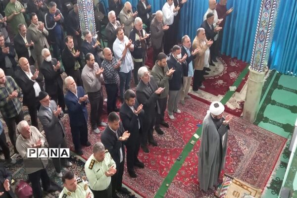 اقامه نماز باشکوه عید سعید فطر در فیروزکوه